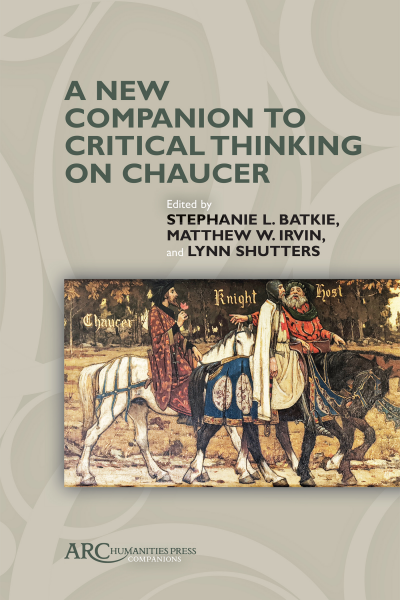 Cover of book: A New Companion to Critical Thinking on Chaucer