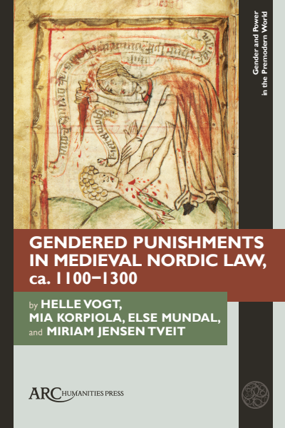 Cover des Buchs: Gendered Punishments in Medieval Nordic Law, ca. 1100–1300