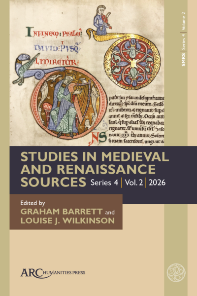 Cover des Buchs: Studies in Medieval and Renaissance, series 4, volume 2