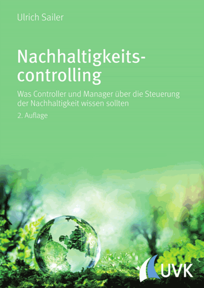 Cover of book: Nachhaltigkeitscontrolling