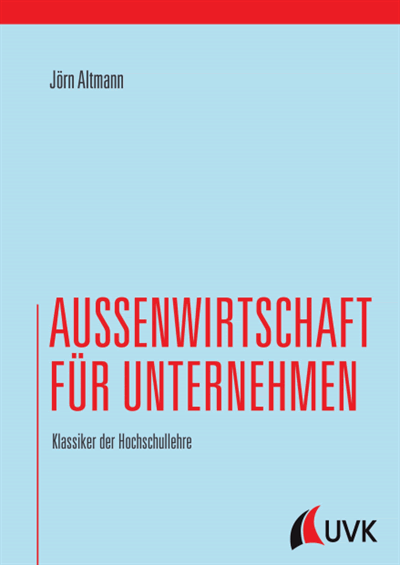 Cover des Buchs: Außenwirtschaft für Unternehmen