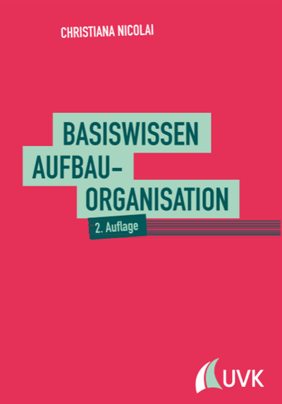 Cover des Buchs: Basiswissen Aufbauorganisation