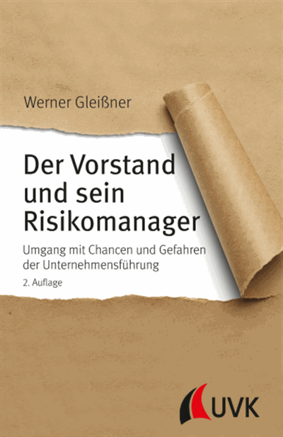 Cover des Buchs: Der Vorstand und sein Risikomanager
