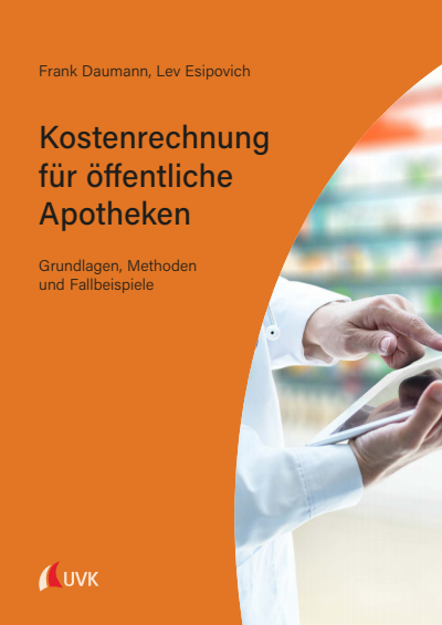 Cover des Buchs: Kostenrechnung für öffentliche Apotheken