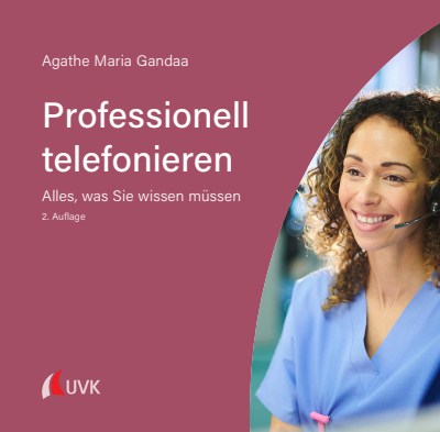 Cover des Buchs: Professionell telefonieren