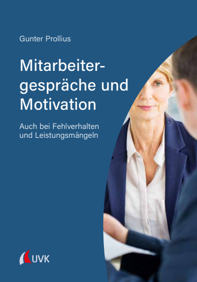 Cover des Buchs: Mitarbeitergespräche und Motivation
