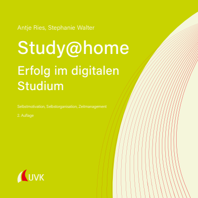 Cover of book: Study at home - Erfolg im digitalen Studium