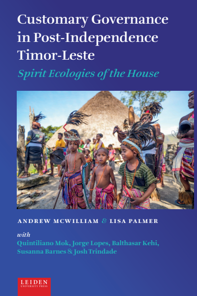 Cover des Buchs: Customary Governance in Post-Independence Timor-Leste