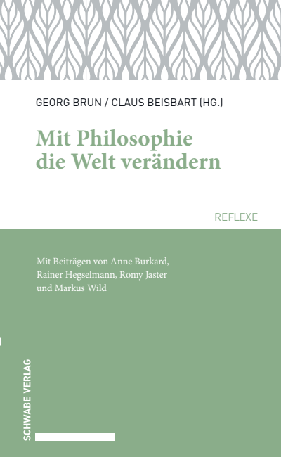 Cover of book: Mit Philosophie die Welt verändern