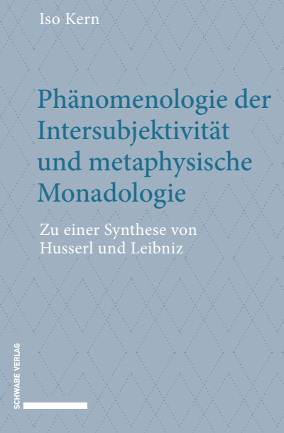 Cover of book: Phänomenologie der Intersubjektivität und metaphysische Monadologie