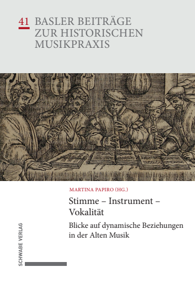 Cover of book: Stimme – Instrument – Vokalität