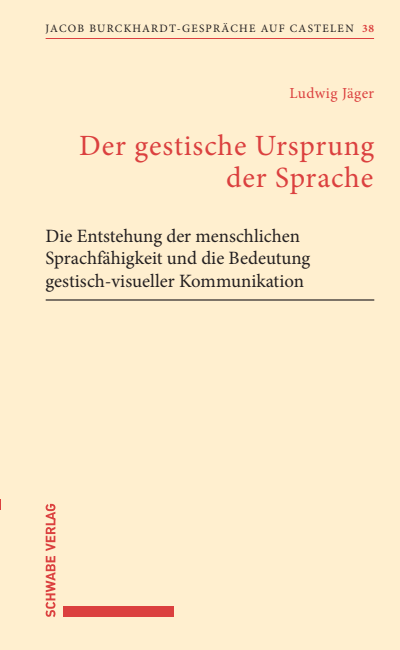 Cover des Buchs: Der gestische Ursprung der Sprache