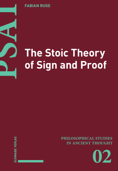 Cover of book: The Stoic Theory of Sign and Proof