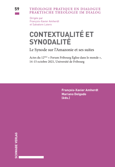 Cover of book: Contextualité et synodalité