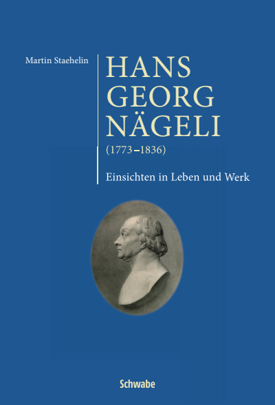 Cover of book: Hans Georg Nägeli (1773–1836)