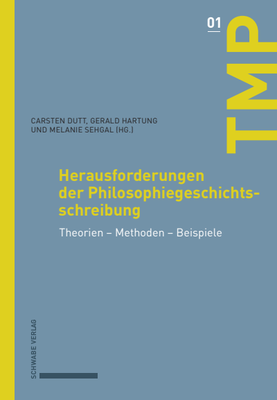 Cover of book: Herausforderungen der Philosophiegeschichtsschreibung