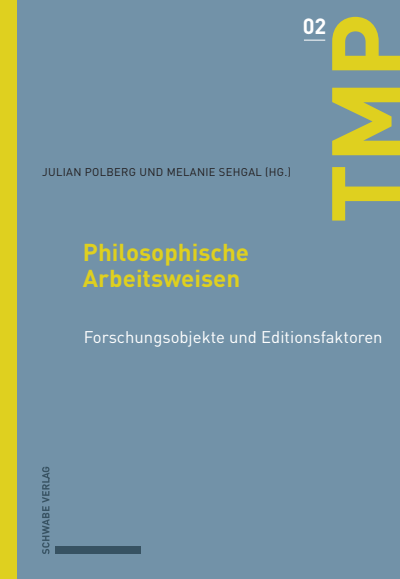 Cover of book: Philosophische Arbeitsweisen