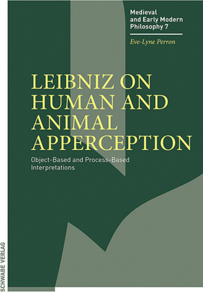 Cover of book: Leibniz on Human and Animal Apperception