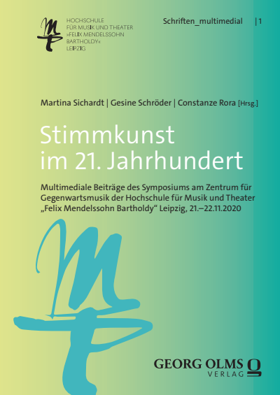 Cover des Buchs: Stimmkunst im 21. Jahrhundert