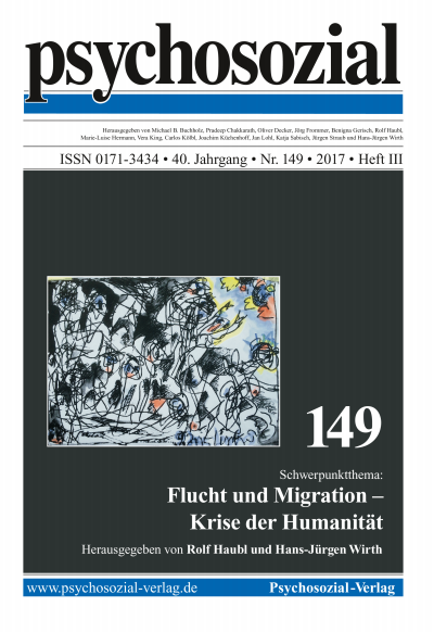 Cover of Volume: psychosozial Volume 40 (2017), Edition 3