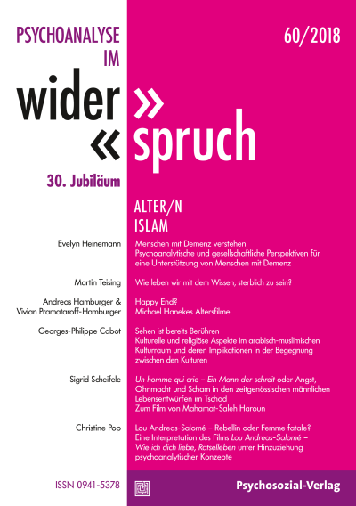 Cover of Volume: Psychoanalyse im Widerspruch Volume 30 (2018), Edition 2