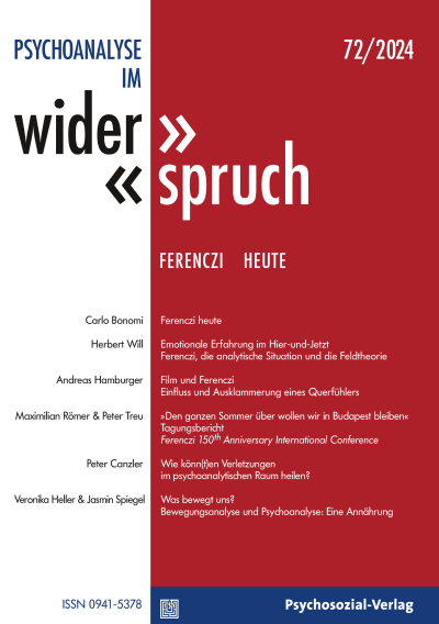Cover of Volume: Psychoanalyse im Widerspruch Volume 36 (2024), Edition 2