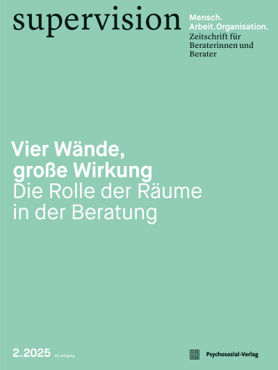 Cover der Ausgabe: supervision Jahrgang 43 (2025), Heft 2