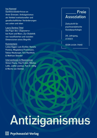 Cover of Volume: Freie Assoziation Volume 26 (2023), Edition 2