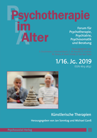 Cover of Volume: Psychotherapie im Alter Volume 16 (2019), Edition 1