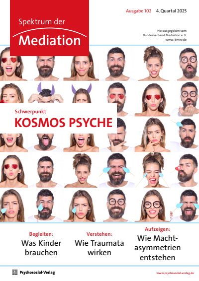 Cover der Ausgabe: Spektrum der Mediation Jahrgang 22 (2025), Heft 4