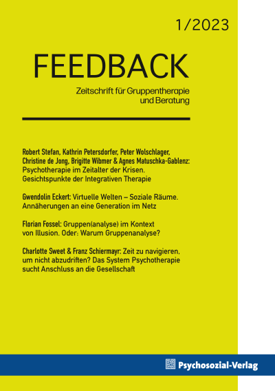 Cover of Volume: Feedback Volume 12 (2023), Edition 1