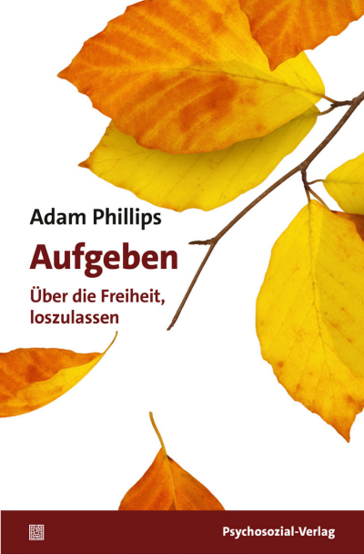 Cover of book: Aufgeben
