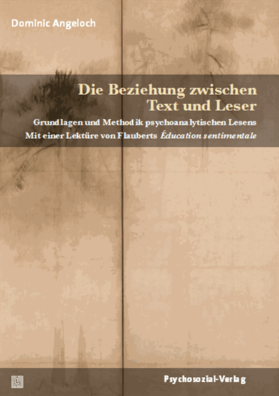 Cover of book: Die Beziehung zwischen Text und Leser
