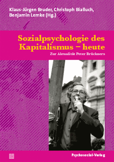 Cover of book: Sozialpsychologie des Kapitalismus – heute