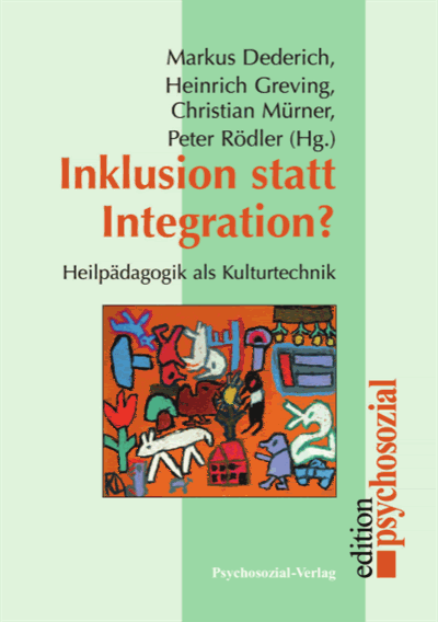 Cover of book: Inklusion statt Integration?