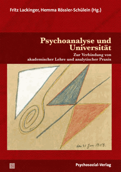 Cover of book: Psychoanalyse und Universität