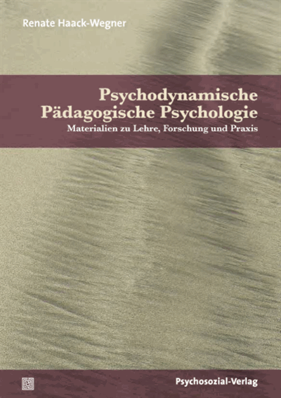 Cover of book: Psychodynamische Pädagogische Psychologie
