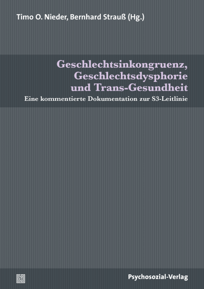 Cover of book: Geschlechtsinkongruenz, Geschlechtsdysphorie und Trans-Gesundheit