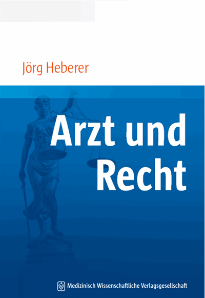 Cover of book: Arzt und Recht
