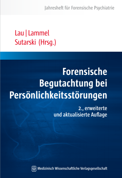Cover des Buchs: Forensische Begutachtung bei Persönlichkeitsstörungen