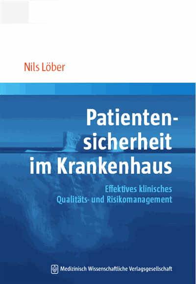 Cover des Buchs: Patientensicherheit im Krankenhaus