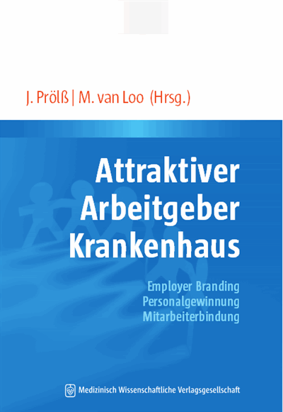 Cover of book: Attraktiver Arbeitgeber Krankenhaus