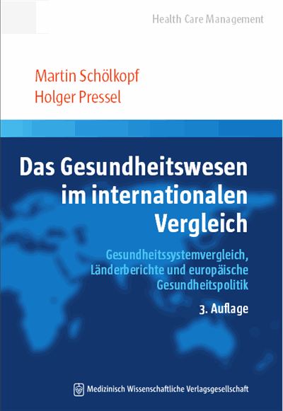Cover des Buchs: Das Gesundheitswesen im internationalen Vergleich