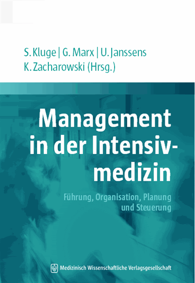 Cover des Buchs: Management in der Intensivmedizin