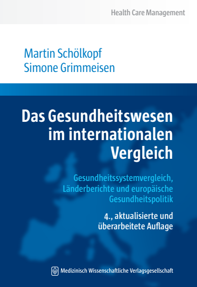 Cover des Buchs: Das Gesundheitswesen im internationalen Vergleich