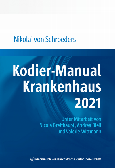Cover des Buchs: Kodier-Manual Krankenhaus 2021