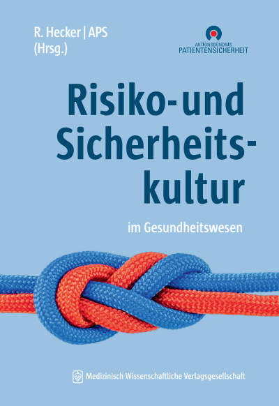 Cover des Buchs: Risiko- und Sicherheitskultur im Gesundheitswesen