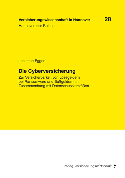 Cover des Buchs: Die Cyberversicherung