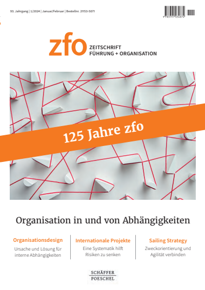Cover of Volume: zfo Volume 93 (2024), Edition 1