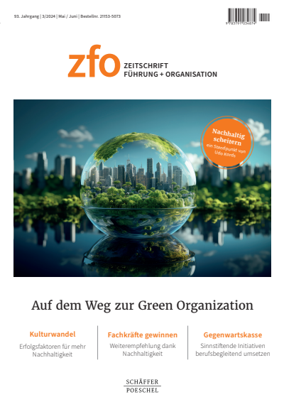 Cover of Volume: zfo Volume 93 (2024), Edition 3